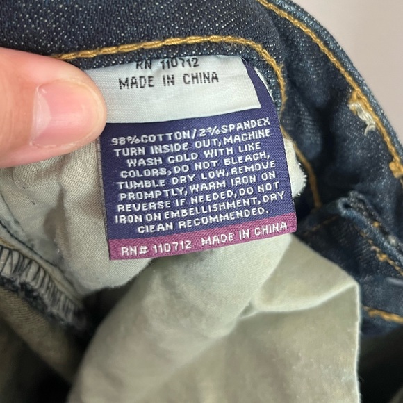 Vigoss The New York Bootcut Jeans Size 26 Waist Medium Wash - Picture 8 of 11